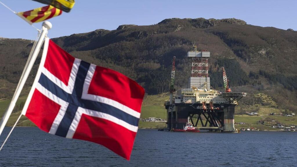 קידוח נפט נורבגיה. מצפים מהחברות לבצע בדיקת נאותות (צילום: בלומברג) קידוח נפט נורבגיה דגל