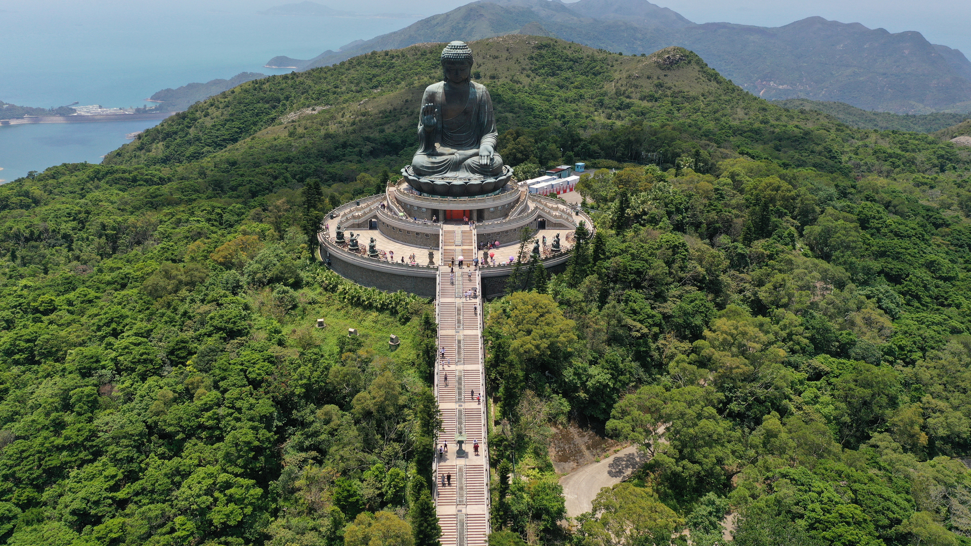 פוטו מקומות שחייבים להיות בהם פסל בודהא הונג קונג