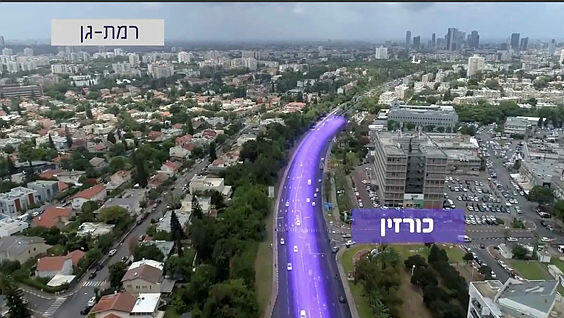 הקו הסגול ברמת גן הרכבת הקלה