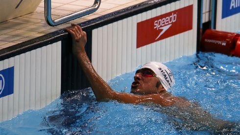 איאן שלבי, זוכה מדליית זהב בשחייה, במשחקים הפראלימפיים, אולימפיאדת טוקיו, קרן איזקסון