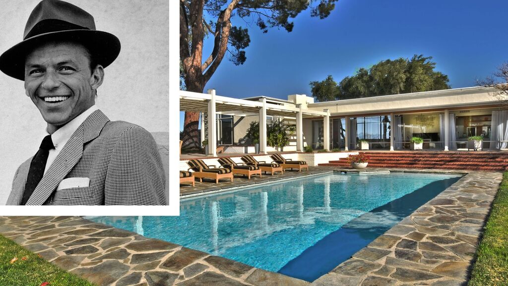 הבית שבו גר סינטרה בלוס אנג&#39;לס מוצע למכירה ב-21.5 מיליון דולר