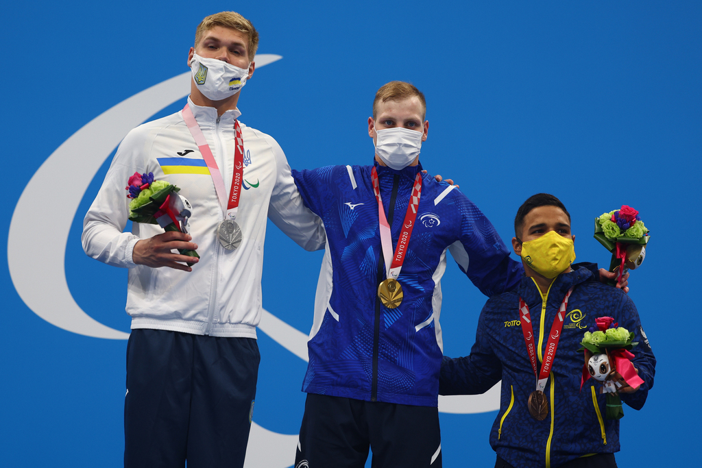 מארק מליאר מדליית זהב שיא עולם שחייה 200 מעורב אישי משחקים פראלימפיים טוקיו 2020