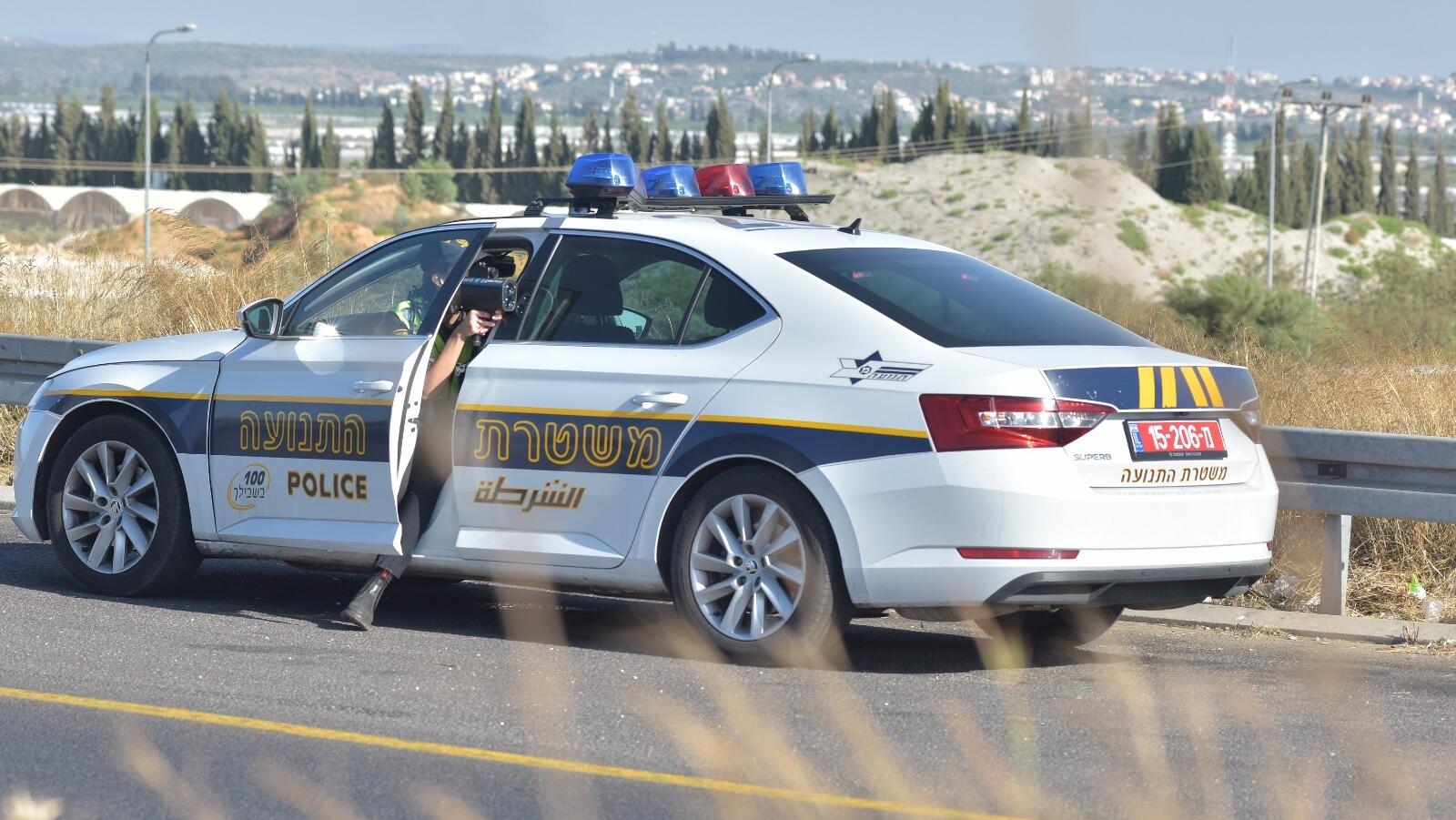 משטרת התנועה אקדח לייזר עבירות תנועה