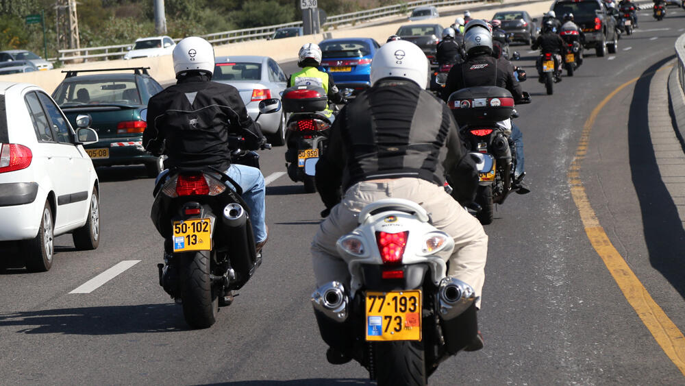 אחרי 86 הרוגים בשנה אחת: המדינה תלמד רוכבים אופנוע לזהות סכנה