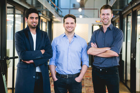 D-ID founders Gil Perry, Sella Blondheim and Eliran Kuta, 