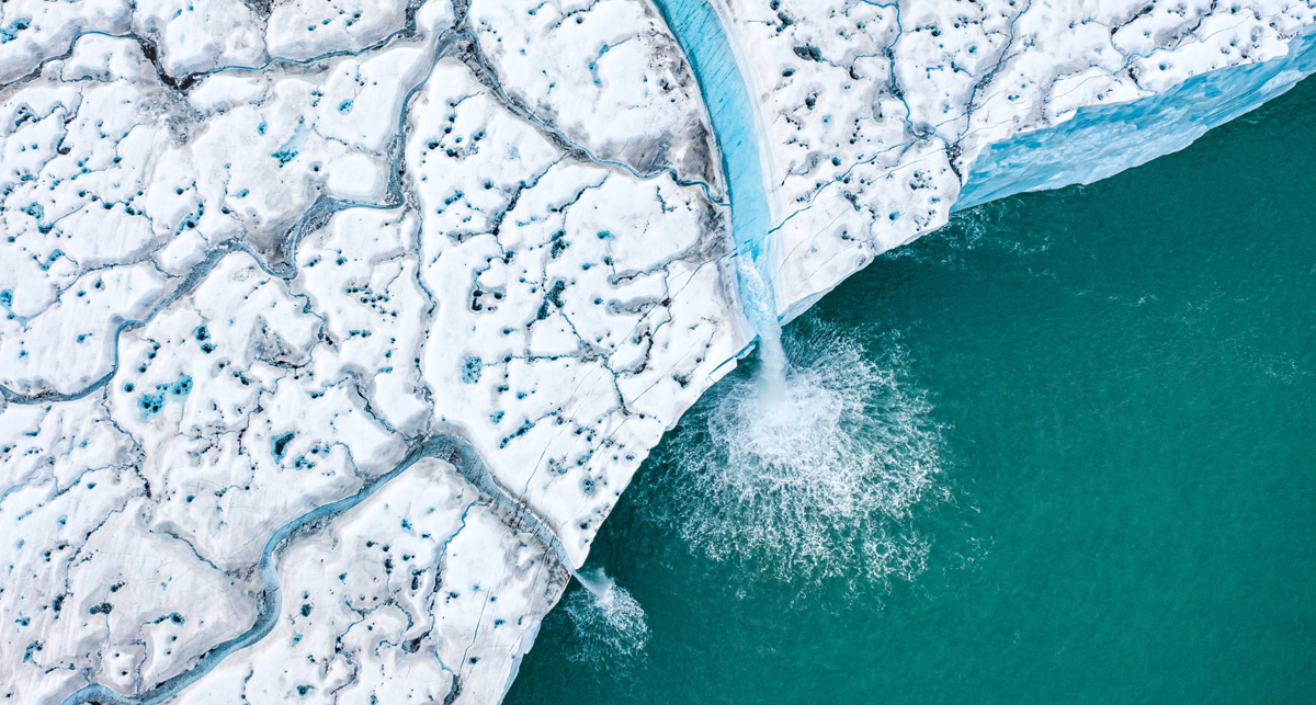 פוטו תחרות צילומים מדאונים 2021 קרחון נמס