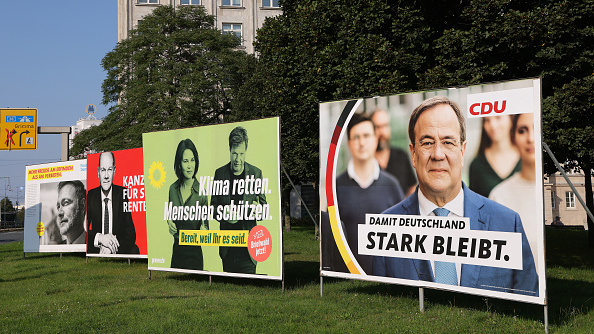 בחירות ב גרמניה שלטי תעמולת הבחירות בגרמניה