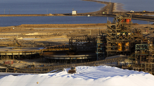 מפעלי ים המלח של קבוצת ICL. ההיטל עדיין במחלוקת מול רשות המסים, צילום: רויטרס