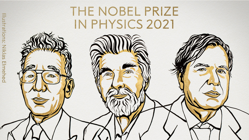 הזוכים בפרס הנובל לפיזיקה 2021