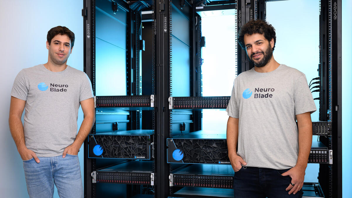 NeuroBlade founders Elad Sity, Eliad Hillel