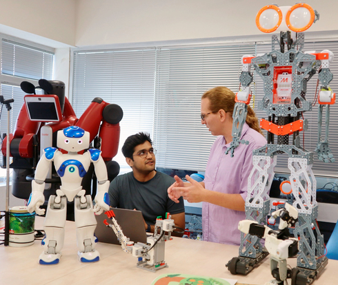 ד"ר גורן גורדון, מעבדת החדשנות לרובוטים אנושיים  
, צילום: באדיבות אוניברסיטת תל אביב