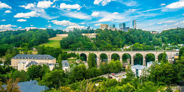 view Luxembourg City