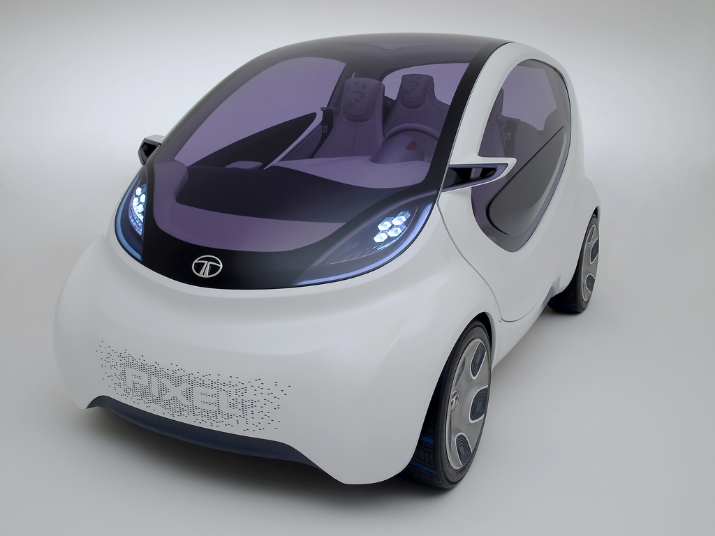 טאטא מכונית חשמלית פיקסל