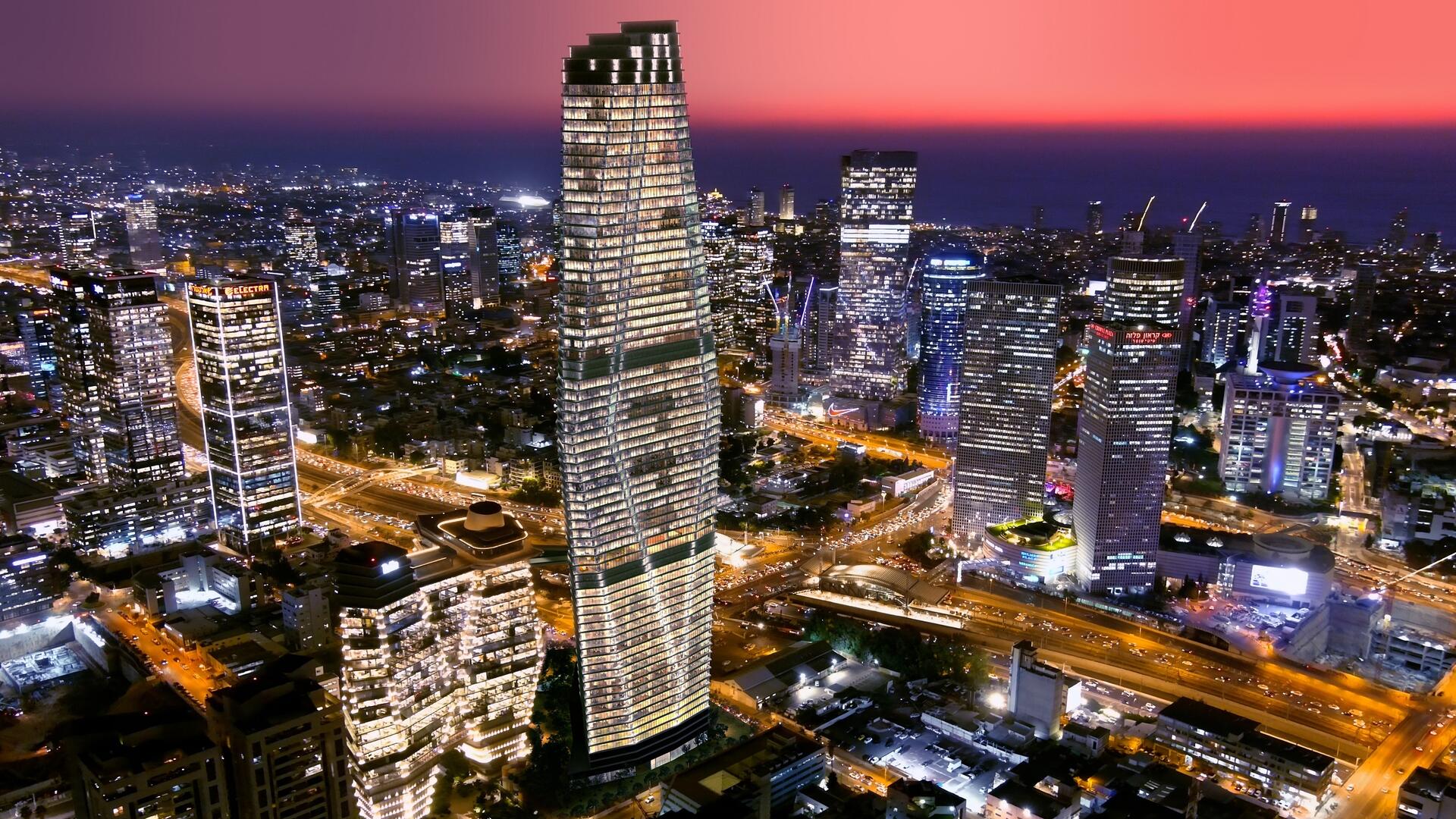 מגדל תוהא ToHa 2 מגדל Toha2 תל אביב הדמיה