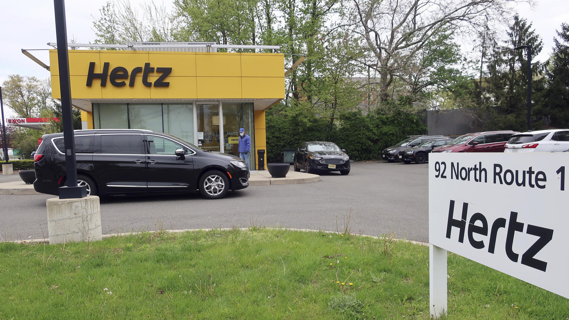 הרץ Hertz השכרת רכב ניו ג'רזי ארה"ב