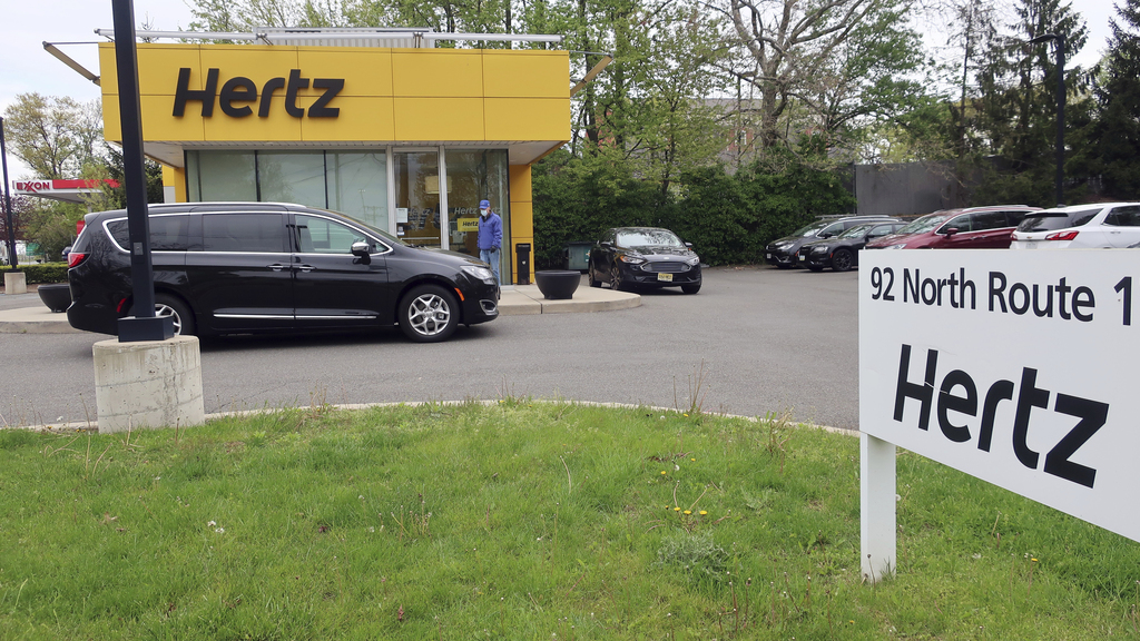 הרץ Hertz השכרת רכב ניו ג'רזי ארה"ב