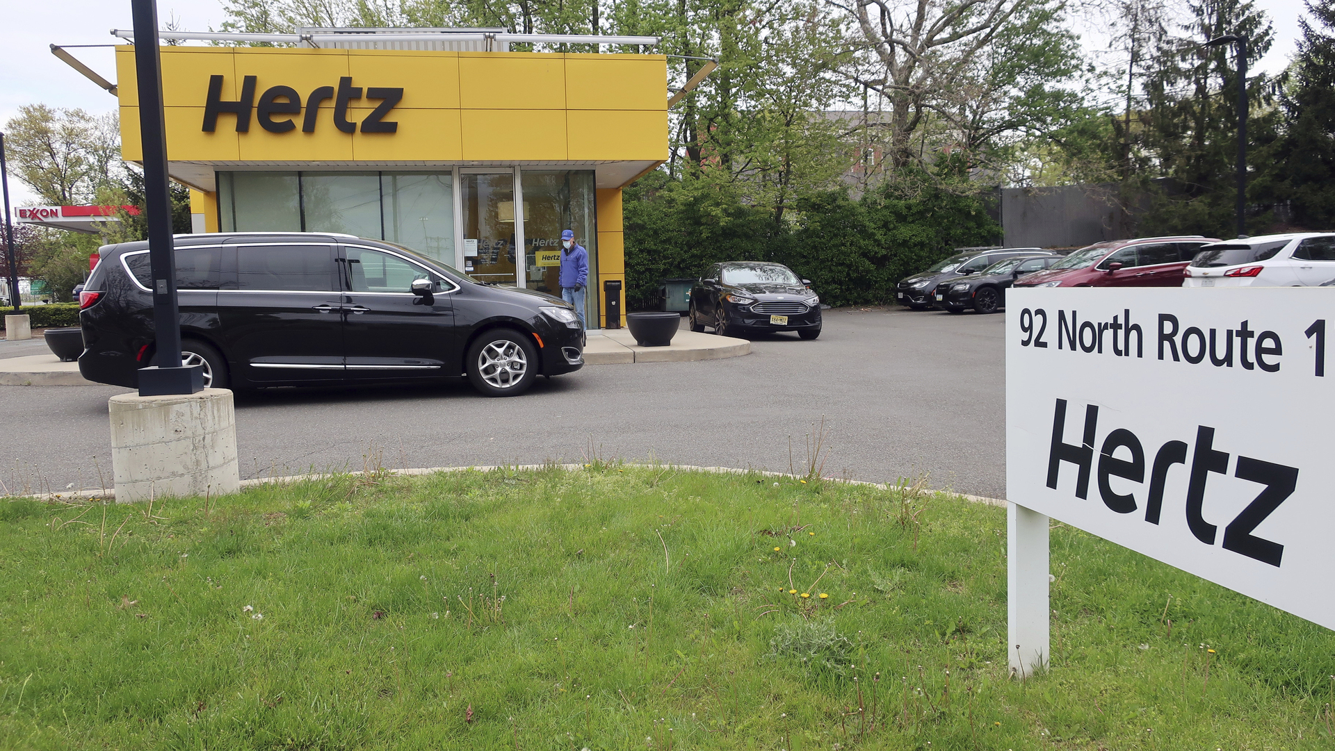 הרץ Hertz השכרת רכב ניו ג'רזי ארה"ב