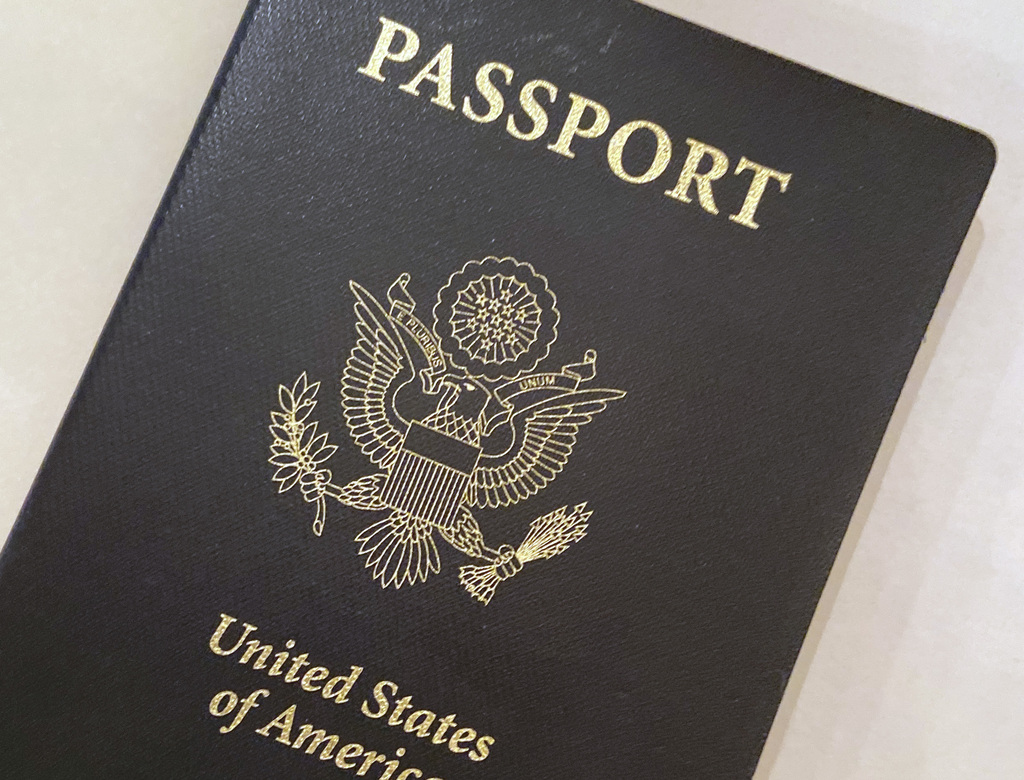 דרכון אמריקאי ארה"ב 