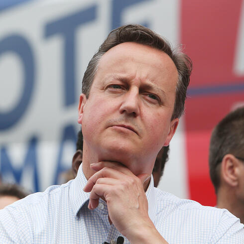 ראש ממשלת בריטניה לשעבר, דיוויד קמרון. התניע את המהלך לפני שש שנים, צילום: AP