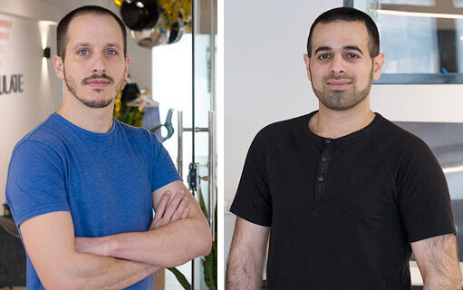 Granulate co-founders Asaf Ezra and Tal Saiag. Photo: Courtesy