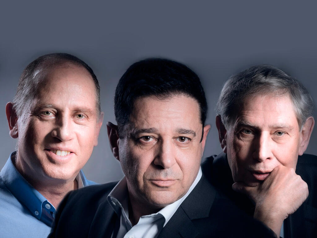 מייסדי XM Cyber. מימין: תמיר פרדו, נעם ארז ובועז גורודיסקי (יורם רשף) מייסדי XM Cyber תמיר פרדו נשיא החברה נעם ארז מנכ״ל בועז גורודיסקי CTO