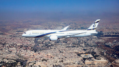 מטוס דרימליינר 787 של אל על, צילום: אלברטוס