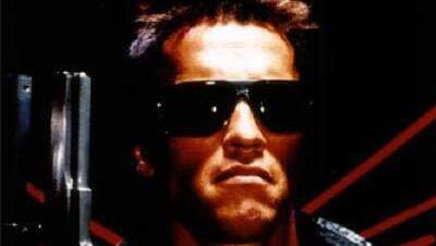 Arnold Schwarzenegger as the Terminator 