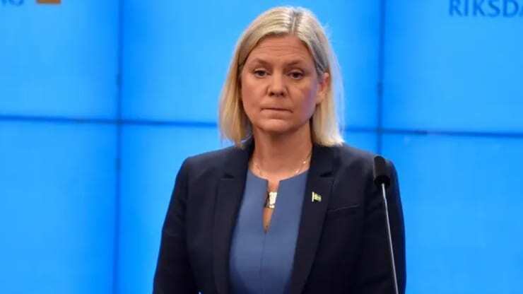 מגדלנה אנדרסון ראשת ממשלת שבדיה