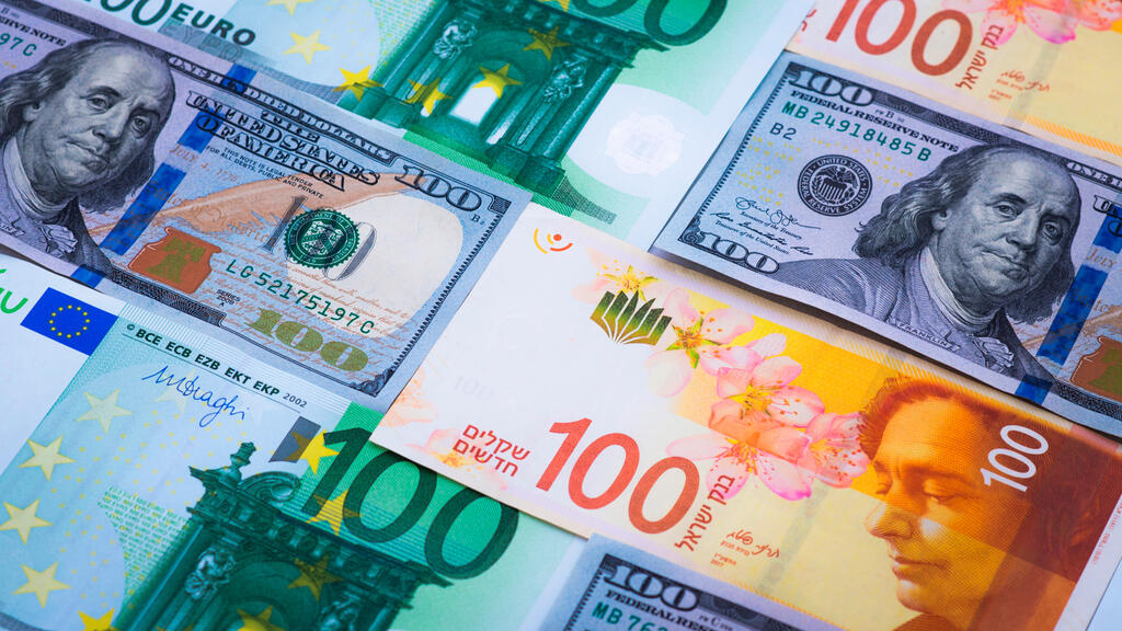 (ארכיון) (שאטרסטוק) שקל דולר יורו מטבע מטבעות מט"ח