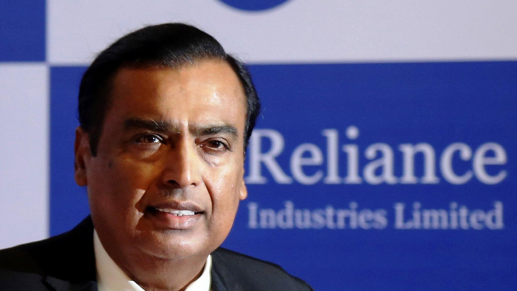 מוקש אמבאני אמבני יו"ר ריליינס הודו 