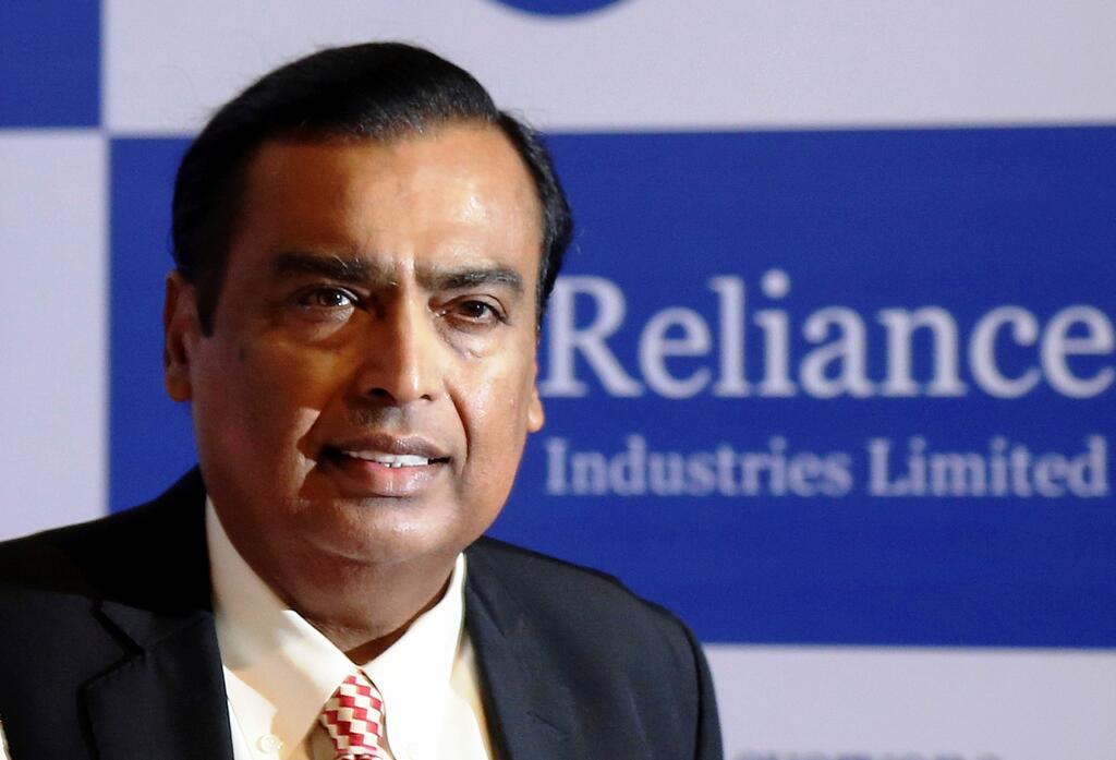 מוקש אמבאני אמבני יו"ר ריליינס הודו 