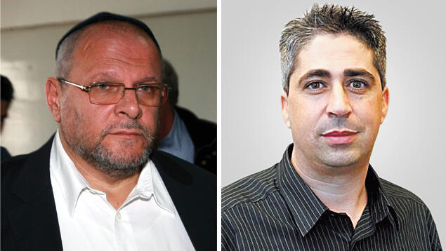 מימין שמעון כהן ו דוד אפל
