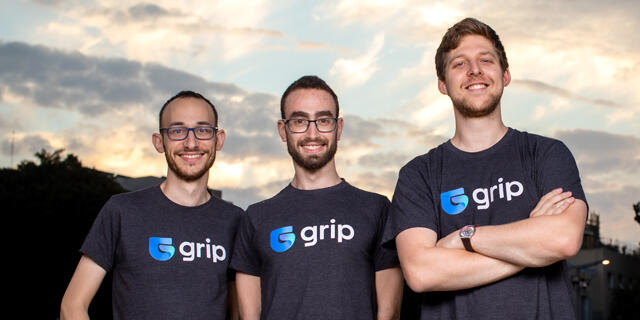 מייסדי Grip ליאור יערי אלון שנקלר עידן פסט