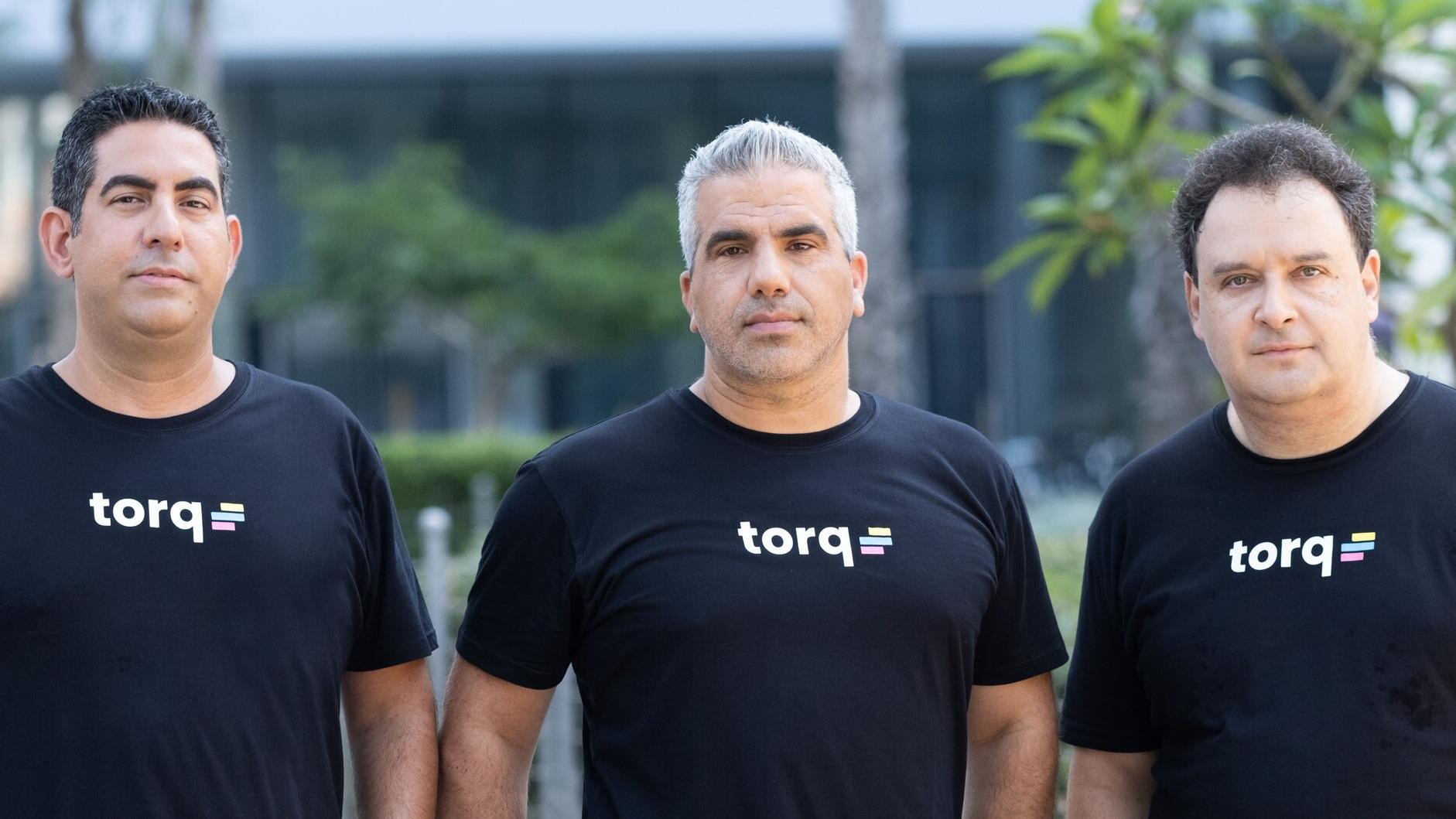 מימין: לאוניד בלקינד (CTO), עופר סמדרי (CEO) ואלדד לבני  (CINO), מייסדי טורק