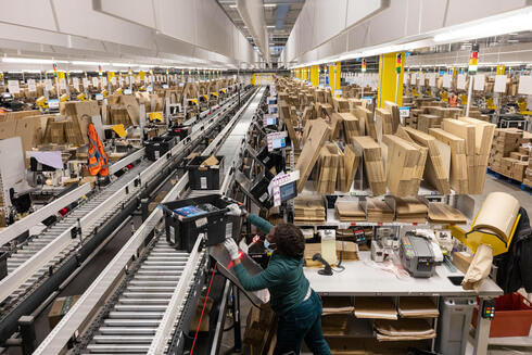 Amazon warehouse. 