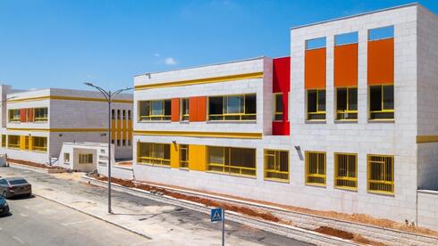 בית ספר בחריש. פרויקט בנייה של מחאמיד תאופיק, צילום: אתר מחאמיד תופיק