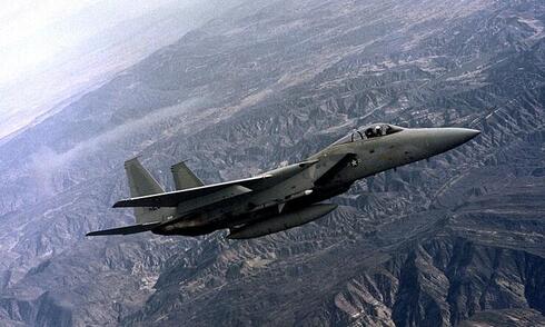 חזק, מהיר, מרשים: F15 אמריקאי באוויר, צילום:USAF