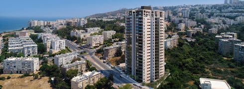 מגדל בחיפה. פרויקט של מחאמיד תאופיק, צילום: אתר מחאמיד תופיק