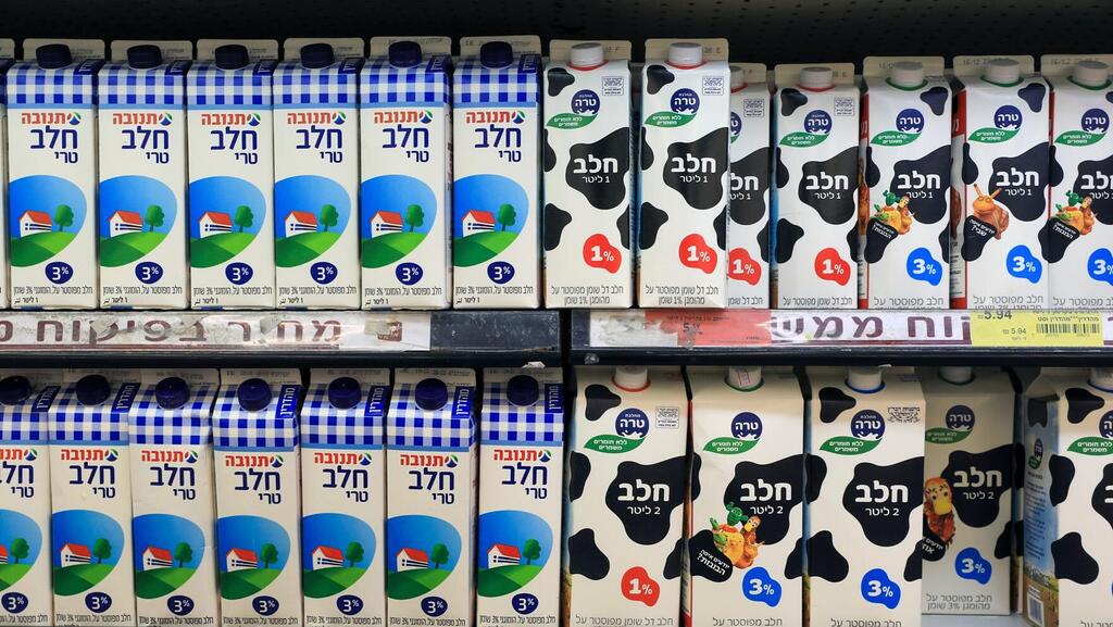 בשבוע הבא: מוצרי החלב שבפיקוח יתייקרו ב-16%