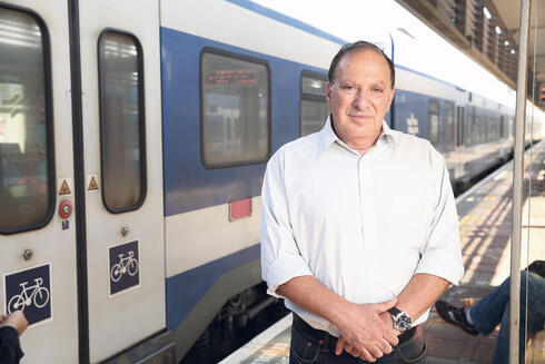 מנכ"ל רכבת ישראל, מיכה קייסנר. נפגש עם מקבילו האמירתי כדי לקדם את הפרויקט, צילום: אלעד גרשגורן