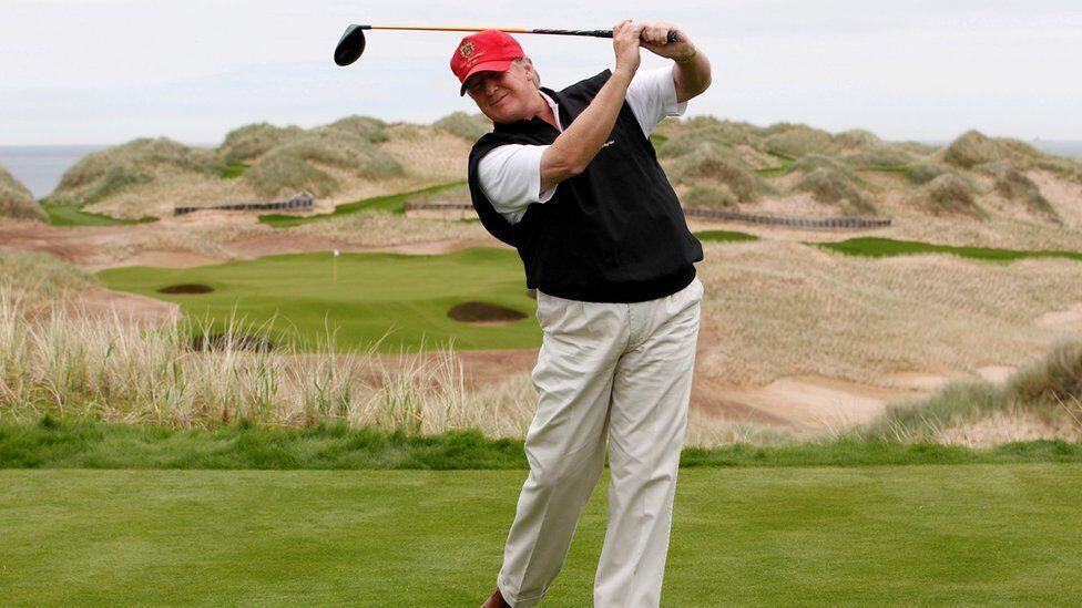 דונלד טראמפ מגרש גולף סקוטלנד