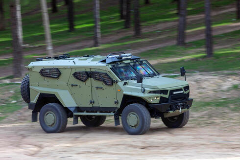 Plasan's armored SandCat. 