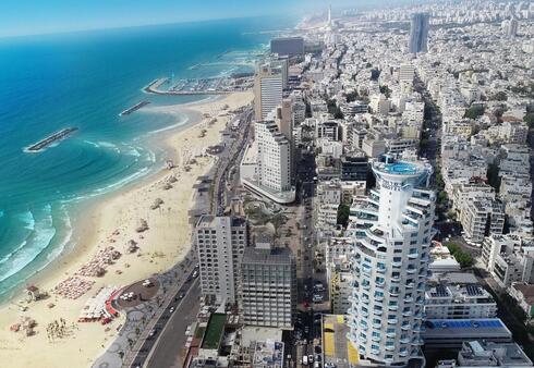 קו החוף של תל אביב, צילום: Yakoby Group