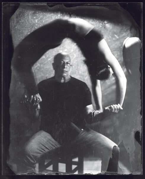 Yuval Tal<span style="font-weight: normal;"> (Photo: Edward Kaprov. The photo was taken using the wet plate collodion technique, an early photographic process invented in the 19th century)</span>
