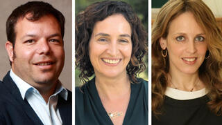 The executives. Photo: Orel Cohen/Amit Shaal