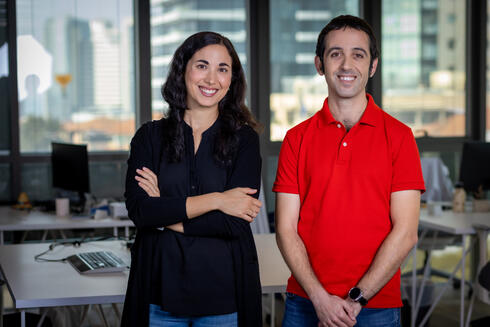 Eureka co-founders. Liat Hayun and Asaf Weiss. 