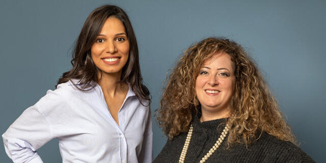 PresenTense co-CEOs Khouloud Ayuti & Ariella Rosen 