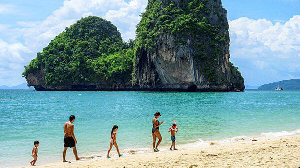תאילנד Phra Nang beach in Krabi