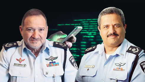 רוני אלשיך וקובי שבתאי, מפכ"לי המשטרה. אמורים להגן על זכויות האזרחים, צילום: אלעד גרשגורן, שאטרסטוק