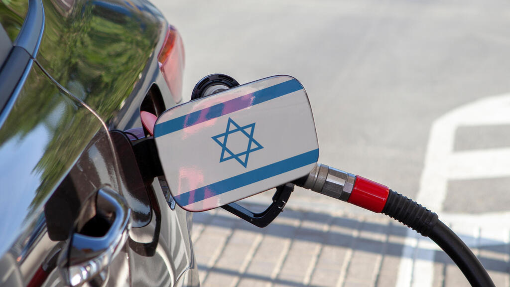 דלק תדלוק דגל ישראל מכונית רכב